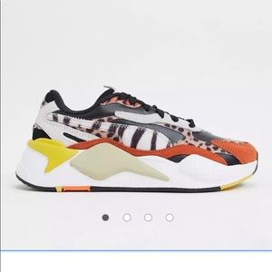 puma rsx animal print
